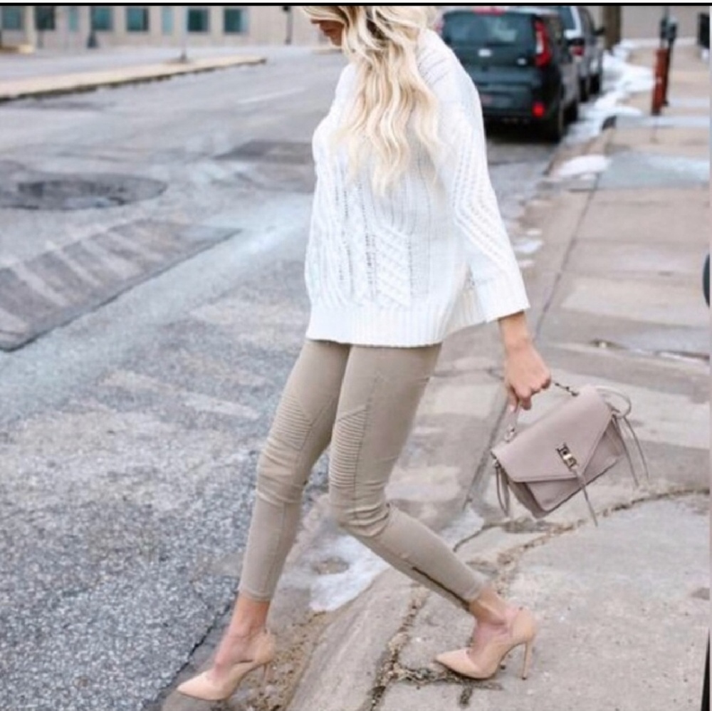 SEXY MOTO Jean ! With Ankle Zip! - Picture 1 of 4
